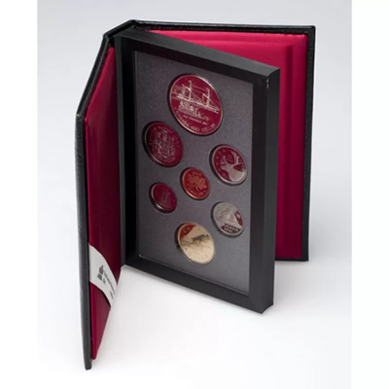 1991 Canada Proof Double Dollar Set - 175th Anniversary of the